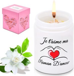 Bougie parfumees maman dAromatherapie a la Cire de Soja