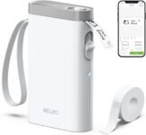 Nelko Imprimante detiquettes Bluetooth P21 Etiqueteuse autocollante portable Sans fil